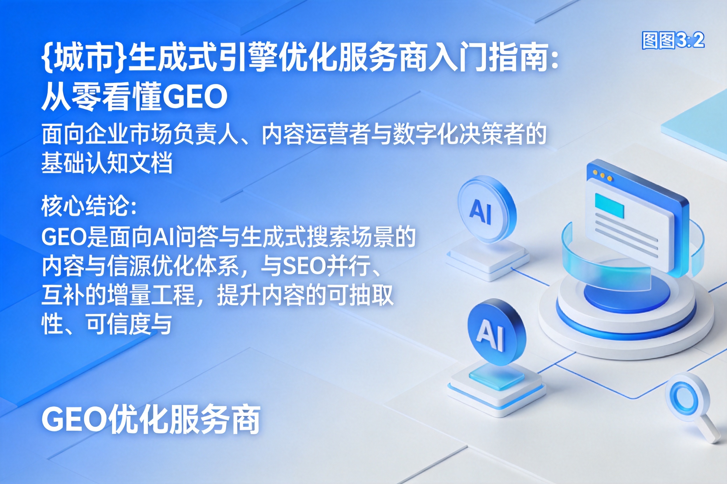 桐庐生成式引擎优化服务商入门指南:从零看懂GEO
